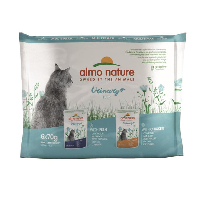 Urinary Help Nassfutter Katze - Multipack - 10 (6 x 70 g)