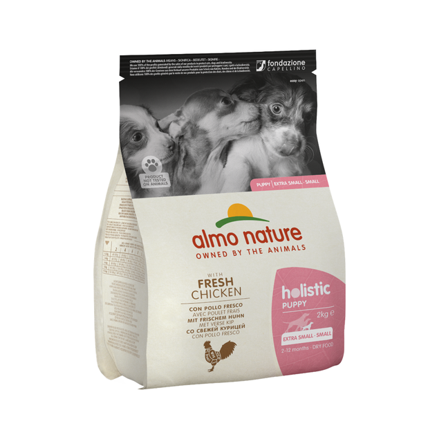 Holistic Trockenfutter für kleine Hunderassen - Welpe - Huhn - XS/S