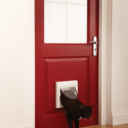 Staywell® Classic Magnetic 4-Way Locking Cat Flap – Warmako