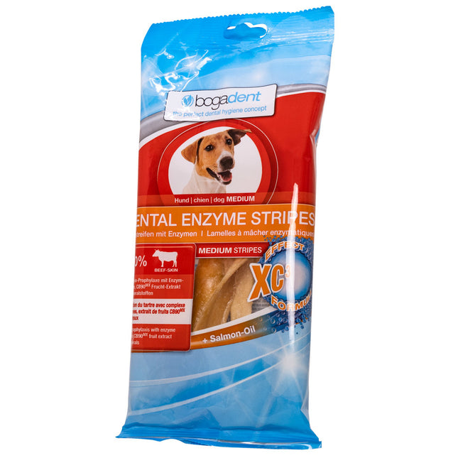 bogadent® DENTAL ENZYME STRIPES Hund 100g (6x)