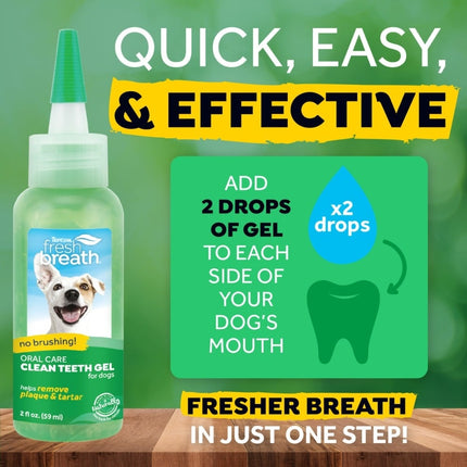 Fresh Breath - Clean Teeth Gel for dogs