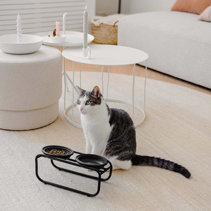 BUTLER Voerbakstandaard voor katten