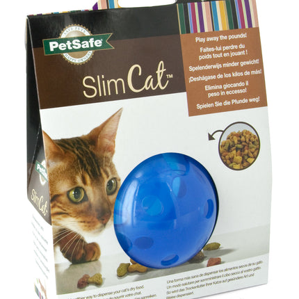 SlimCat™ Katzenspielzeug mit Futterspender