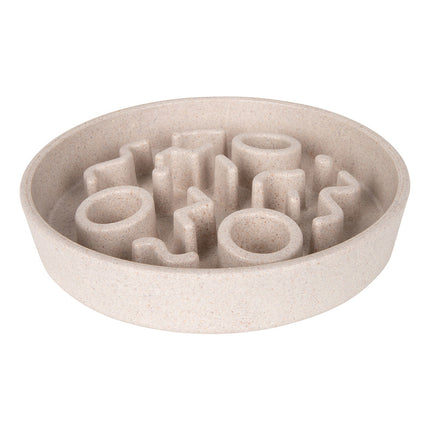 BAMBOO Slow Feeder Cat Bowl