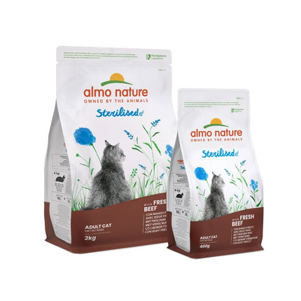 Sterilised Dry Food Cat - 400g or 2kg