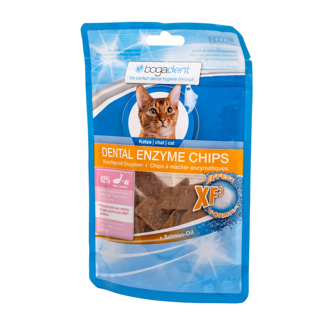 bogadent® DENTAL ENZYME CHIPS FISH Katze 50 g (8x)
