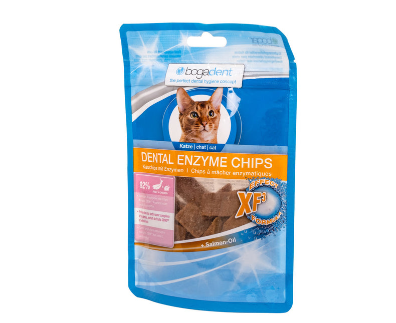 Bogadent Cat Dental Enzyme Chips Fish 50 g (8x)