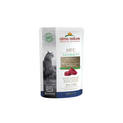 HFC Nassfutter Katze - Natural Plus - Beutel - 24 x 55g