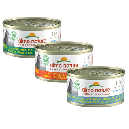 HFC Natvoer Kat - Compleet - Blik - 24 x 70g