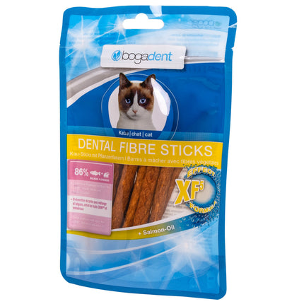 Bogadent Cat Dental Fibre Sticks Fish - 50 g (8x)