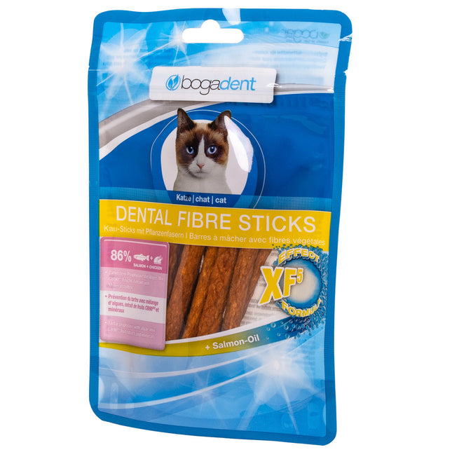 bogadent® DENTAL FIBRE STICKS Lachs Katze 50 g (12x)