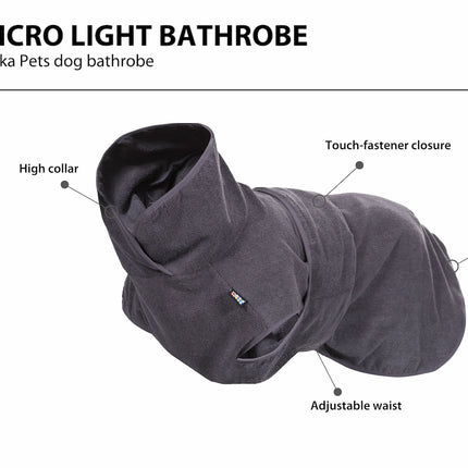 Micro Light Bademantel