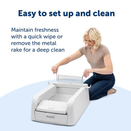 ScoopFree™ klumpende, selbstreinigende Katzentoilette