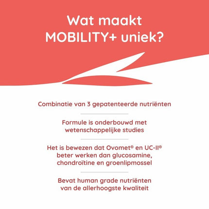 Mobility+ für bewegliche Gelenke