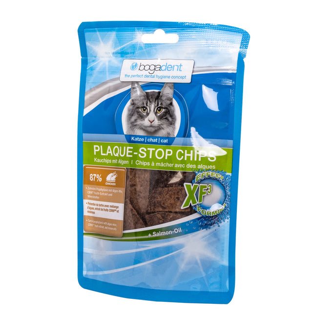 bogadent® PLAQUE-STOP CHIPS CHICKEN Katze 50 g (8x)