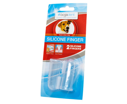 bogadent® SILICONE FINGER Hund 2 Stk (9x)