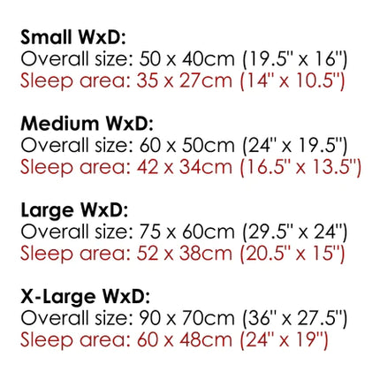 Cozy Box Bed Mixed Carton - 6 pieces