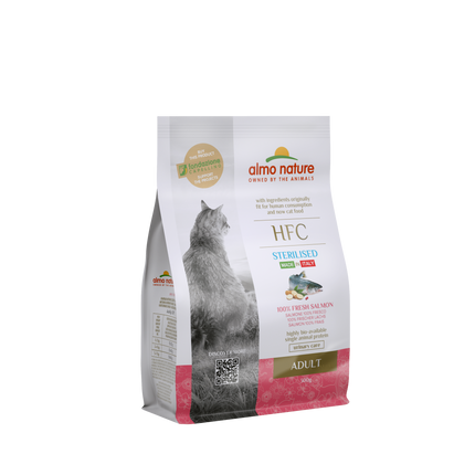HFC Sterilisiertes Trockenfutter für Katzen – 300 g oder 1,2 kg