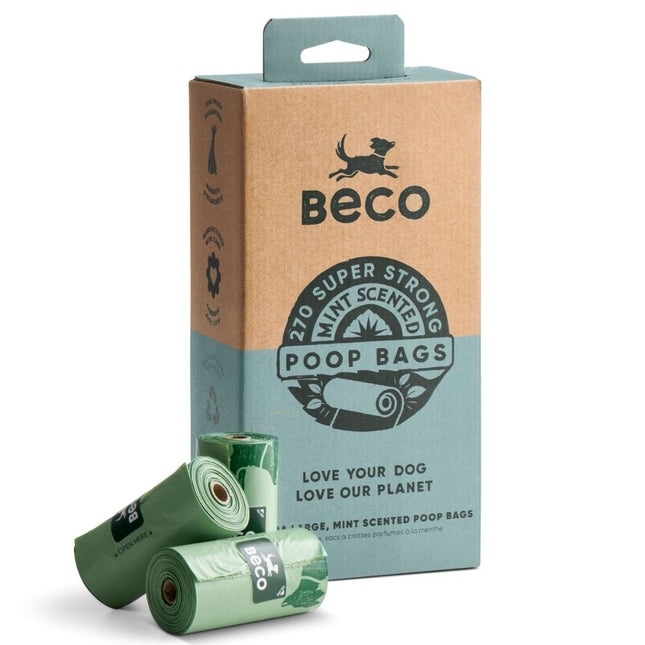 Poop Bags Recycled - Mint Scented Value Pack (270)