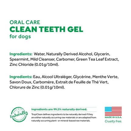 Fresh Breath - Clean Teeth Gel for dogs