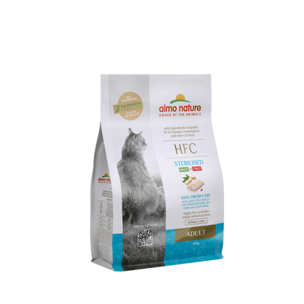 HFC Sterilisiertes Trockenfutter für Katzen – 300 g oder 1,2 kg