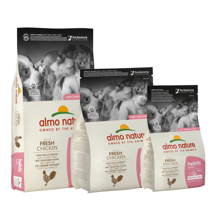 Holistic Trockenfutter für kleine Hunderassen - Welpe - Huhn - XS/S