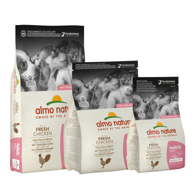 Holistic Trockenfutter für kleine Hunderassen - Welpe - Huhn - XS/S