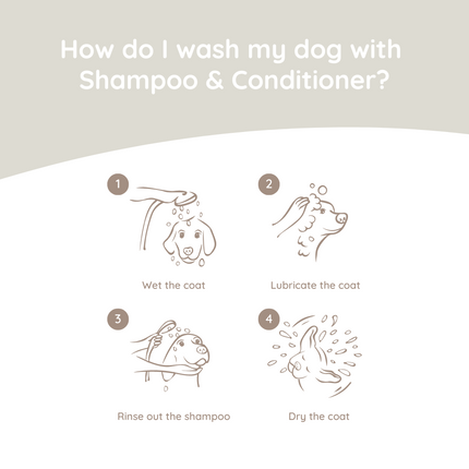 Hundeshampoo & Conditioner