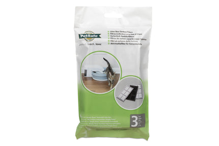 Ersatz-Kohlefilter für Katzentoiletten – 3er-Pack