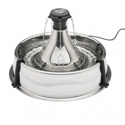 360 Stainless Steel Pet Fountain - 3.8 L