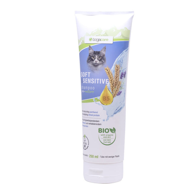 bogacare® SHAMPOO SOFT & SENSITIVE Katze 250ml (6x)