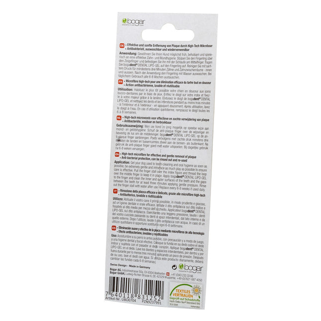 bogadent® ANTI-PLAQUE FINGER ADULT Hund 2 Stück (10x)