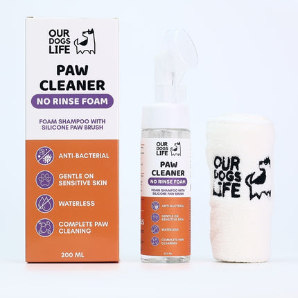 Paw Cleaner with Towel