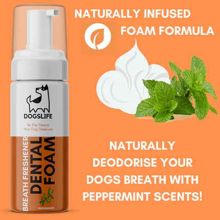 Zahnschaum für Hunde - 150ml
