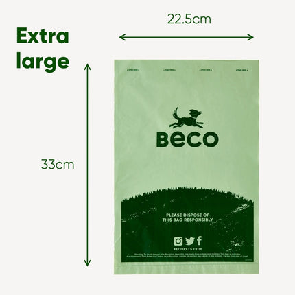Poop Bags Recycled - Unscented Display 30 x single roll