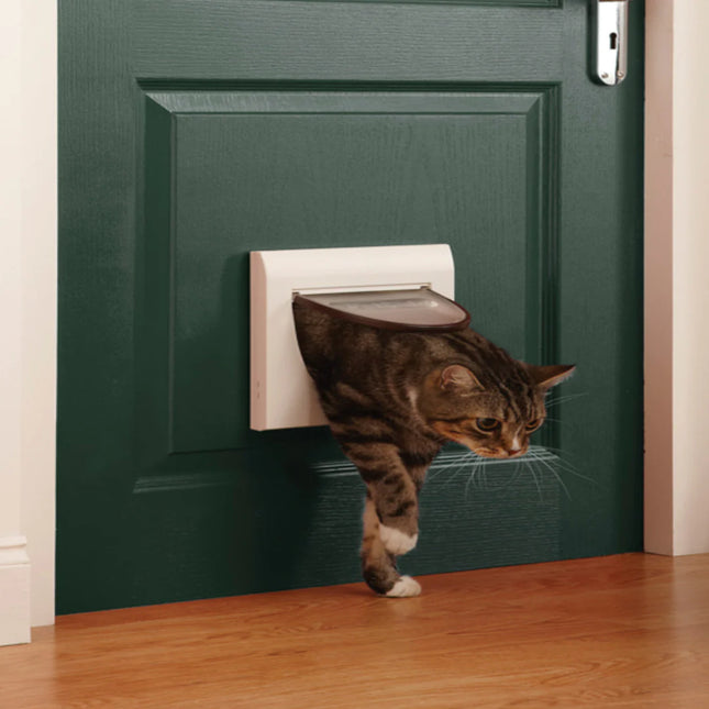 Staywell® Classic Manual 4-Way Locking Cat Flap
