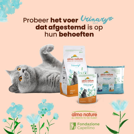 Urinary Help Dry Food Cat - Chicken - 400g of 2kg