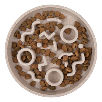BAMBOO Slow Feeder Cat Bowl