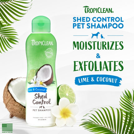 Schuppenschutz-Shampoo Limette & Kokosnuss - 355 ml