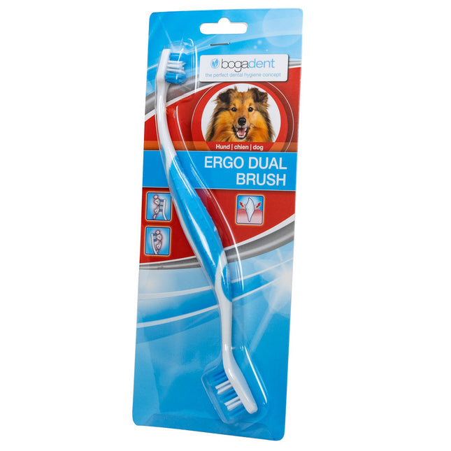 bogadent® ERGO DUAL BRUSH Hund 1 Stk (10x)