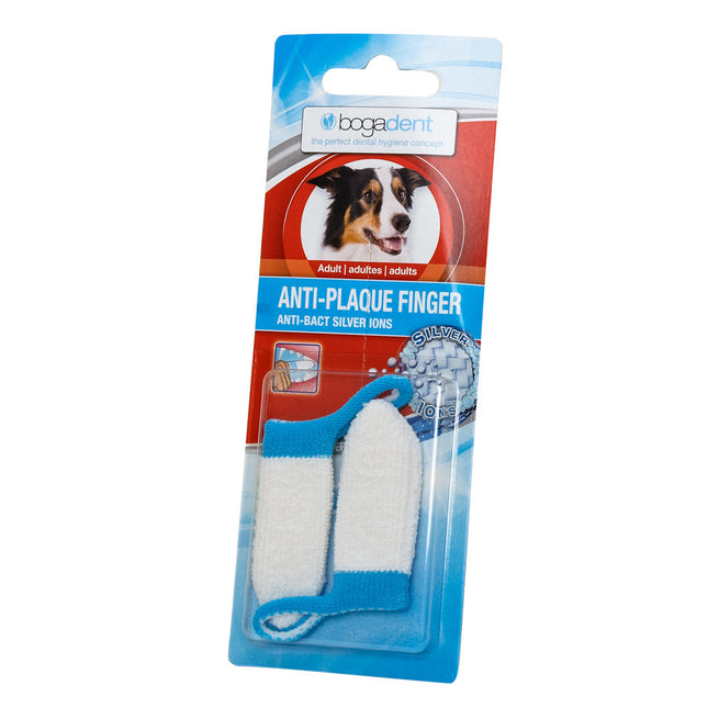 bogadent® ANTI-PLAQUE FINGER ADULT Hund 2 Stück (10x)
