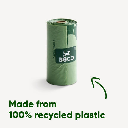 Poop Bags Recycled - Unscented Display 30 x single roll