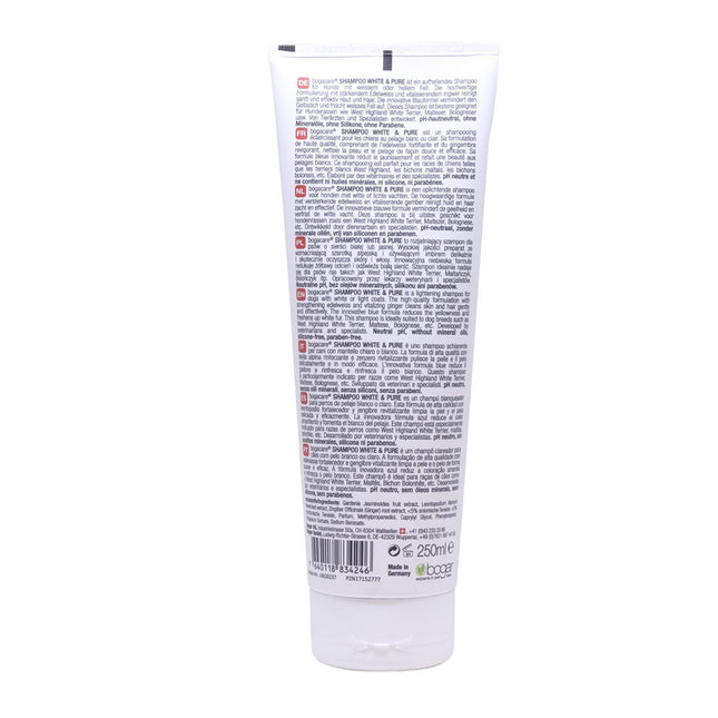 bogacare® SHAMPOO WHITE & PURE Hund 250ml (6x)