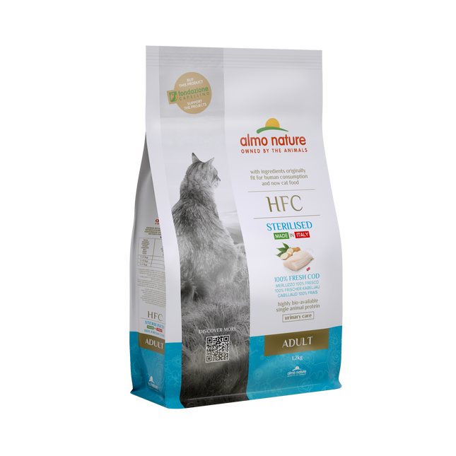 HFC Sterilised Dry Food Cat - 300g or 1,2kg