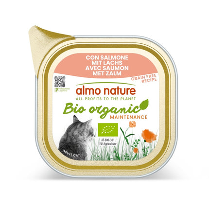 Bio Organic Nassfutter Katze - Aluschale - 19 x 85g