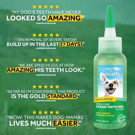 Fresh Breath - Clean Teeth Gel for dogs