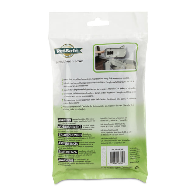 Ersatz-Kohlefilter für Katzentoiletten – 3er-Pack