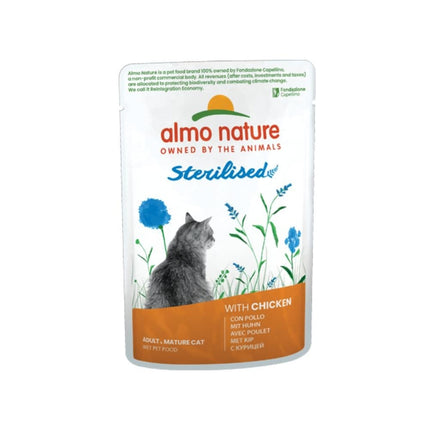 Sterilised Natvoer Kat - Zakjes - 30 x 70g