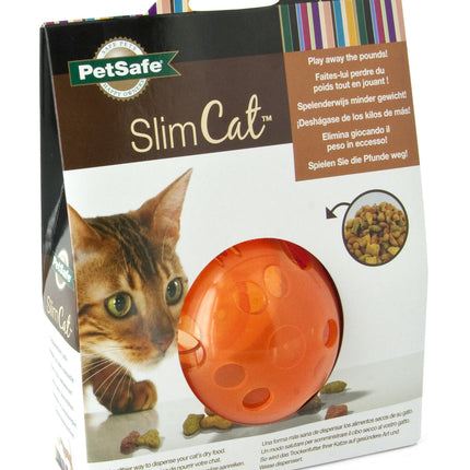 SlimCat™ Katzenspielzeug mit Futterspender