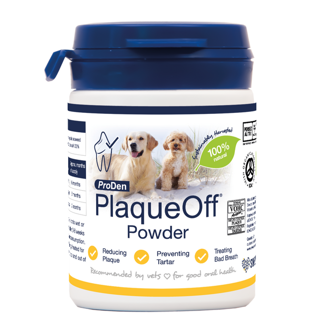 PlaqueOff Pulver für Hunde